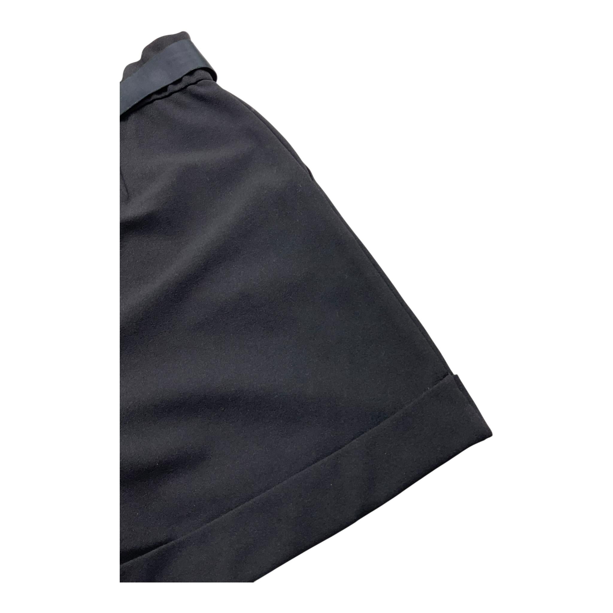 LIU JO short tinta unita con elastico in vita Nero per Bambina GF2006 NERO LIU JO