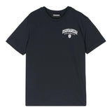 DSQUARED2 t-shirt girocollo tinta unita con stampa Blu per Bambino DQ2470 BLU DSQUARED2