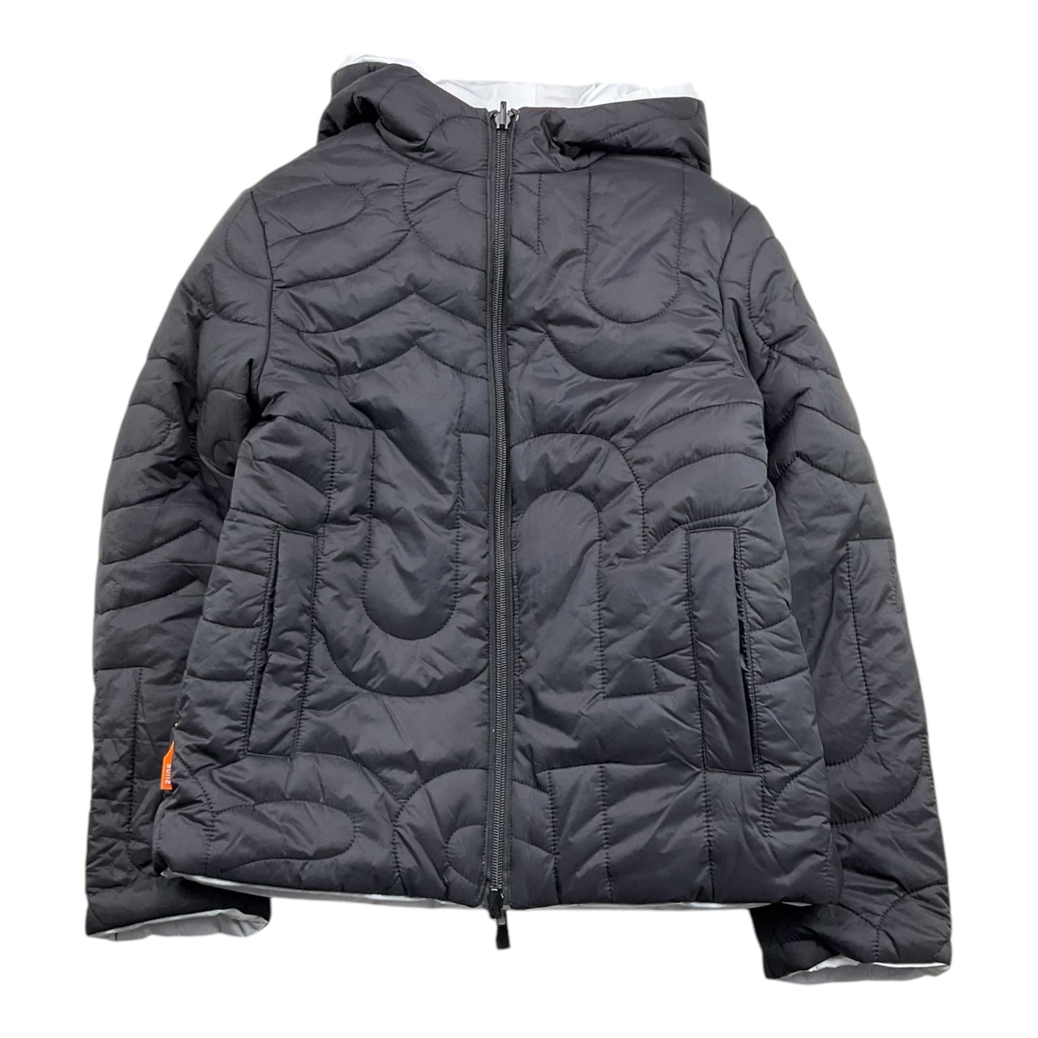 SUNS giubbino bicolore reversibile con zip e cappuccio Bianco/nero per Bambino GBS5310U BIANCO/NERO SUNS