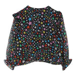 STELLA McCARTNEY camicia manica lunga fantasia stelle Nero per Bambina TV5A40 NERO STELLA McCARTNEY