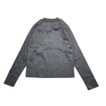 MANILA GRACE maglia tinta unita mezzo collo Nero per Bambina MG2377 NERO MANILA GRACE