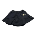 MARC ELLIS gonna tinta unita con logo Nero per Bambina JMNSK15790J NERO MARC ELLIS