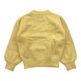 SAINT BARTH maglia girocollo tinta unita con applicazioni Giallo per Bambina BLLOOM GIALLO SAINT BARTH