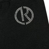 RELISH leggins tinta unita con brillantini Nero per Bambina RGA2407036006 NERO RELISH