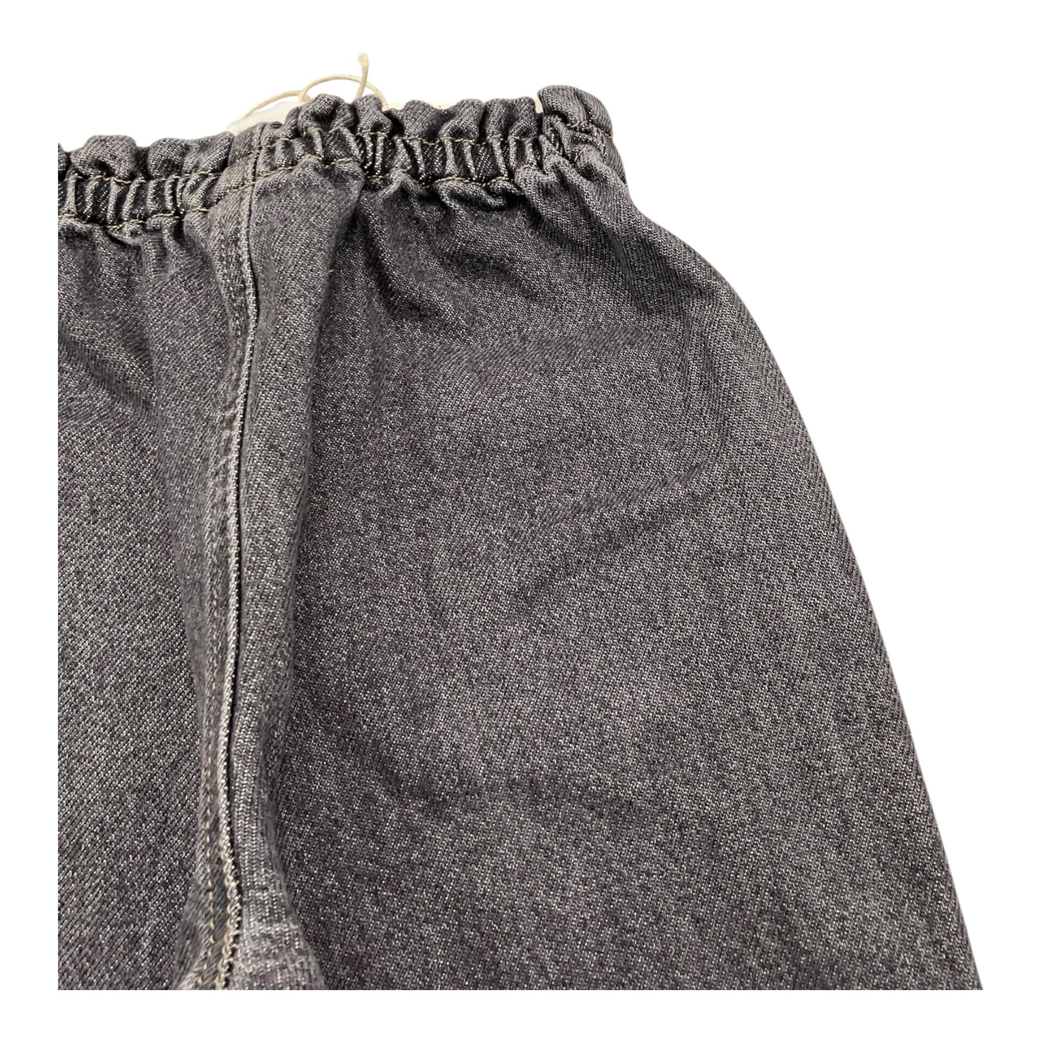 PLAY UP jeans tinta unita con elastico in vita Nero per Bambino PA022AP11605J NERO PLAY UP