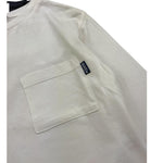 PLEASE shirt girocollo tinta unita con taschino Bianco per Bambino ML22030B65J BIANCO PLEASE