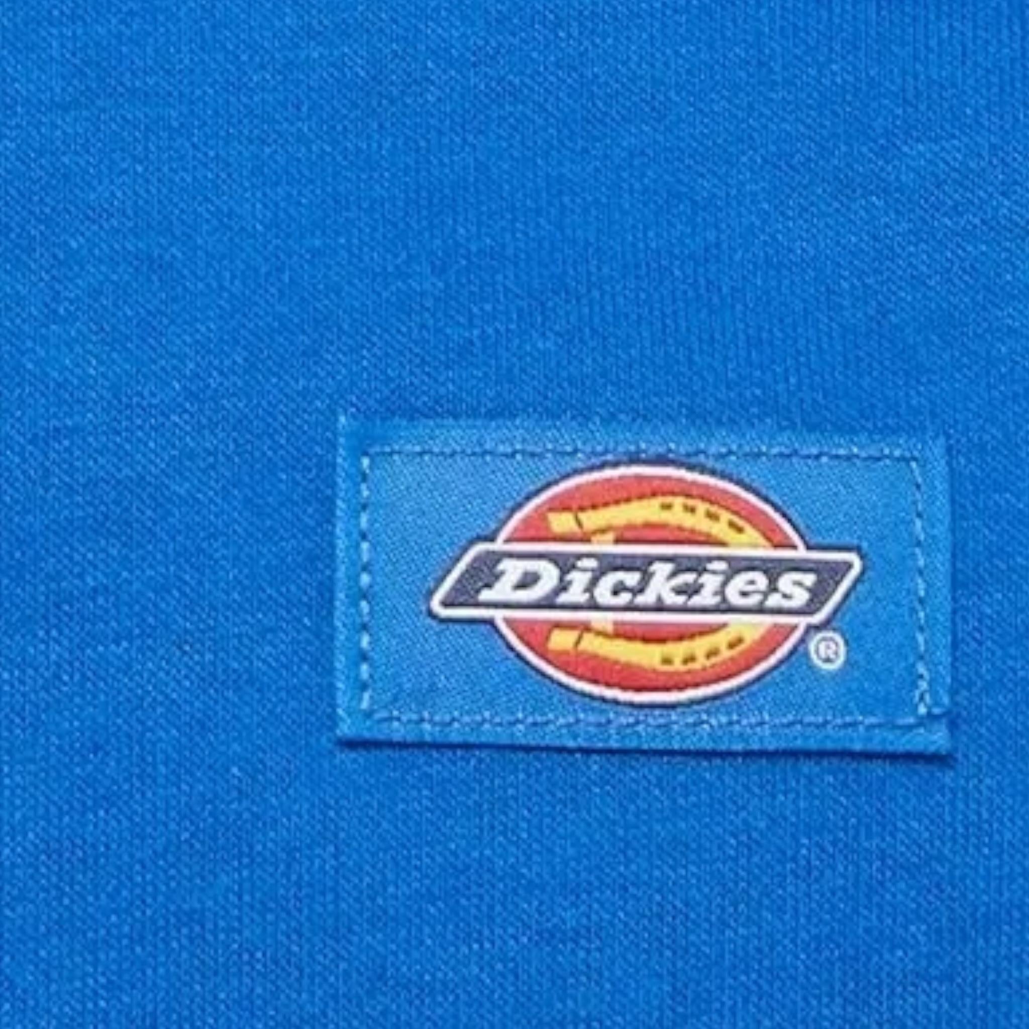 DICKIES felpa tinta unita con cappuccio e logo Cobalto per Bambino DK0KWE12KBK1 COBALTO DICKIES