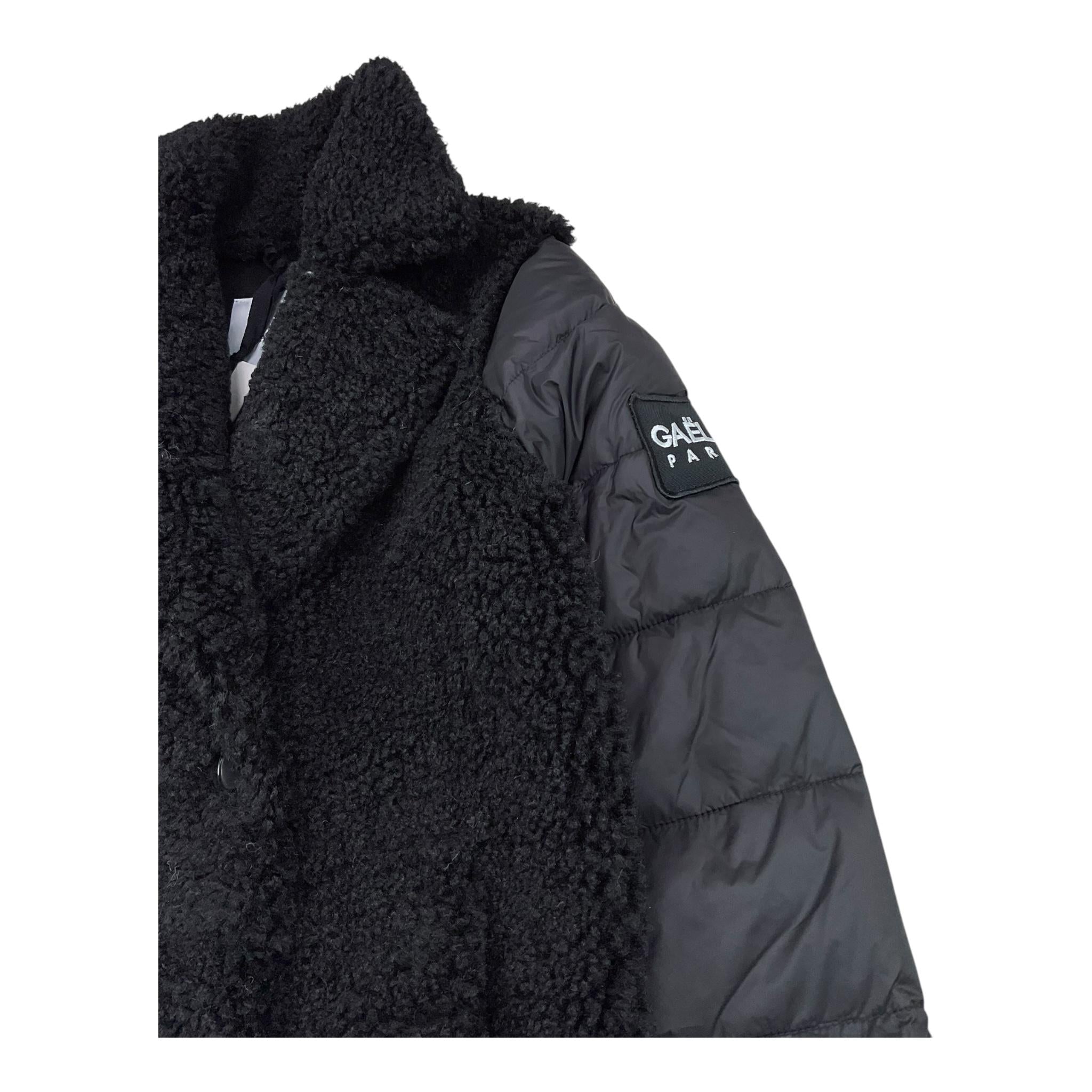GAELLE cappotto teddy tinta unita Nero per Bambina 2741O00163 NERO GAELLE