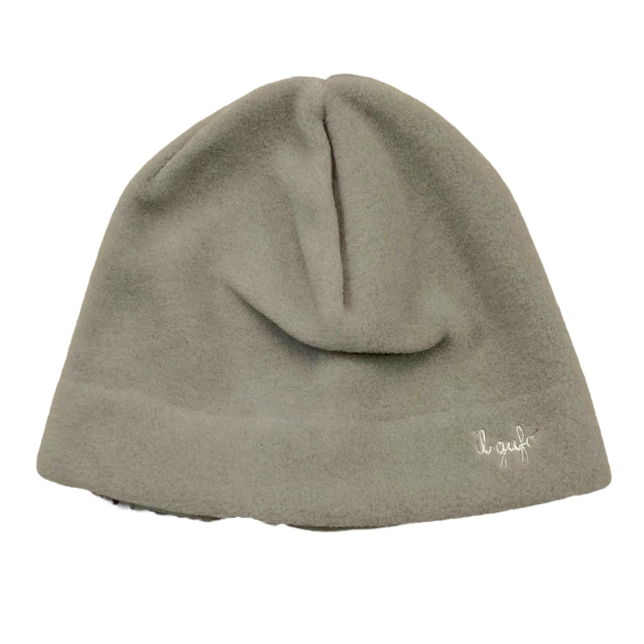 IL GUFO cappello tinta unita con logo Grigio per Bambino A24EO363M0108 GRIGIO IL GUFO