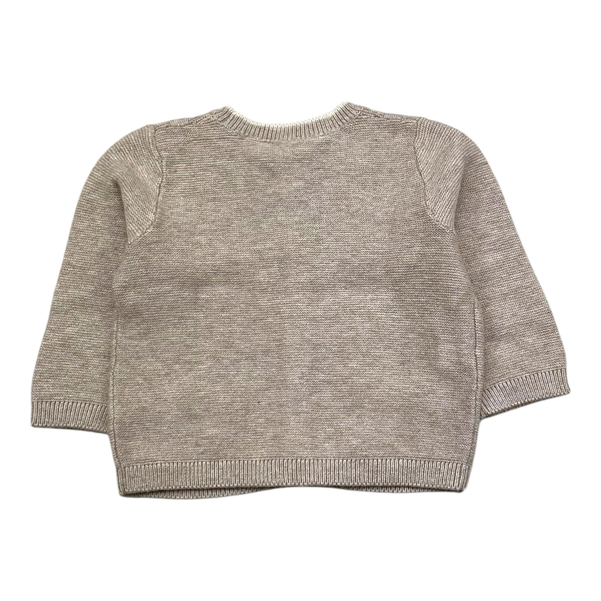 MAYORAL cardigan tinta unita scollo a v Beige per Neonato 2308X BEIGE MAYORAL