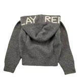 REPLAY maglia tinta unita con cappuccio Grigio per Bambino SB5303 GRIGIO REPLAY