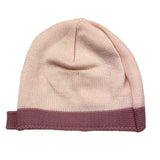 COLORI CHIARI cappello tinta unita con fiocco in contrasto Rosa per Neonata FF787885 ROSA COLORI CHIARI