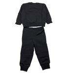 CESARE PACIOTTI completo 2pz felpa-pantalone tingta unita Nero per Neonato COMP5321BX NERO CESARE PACIOTTI