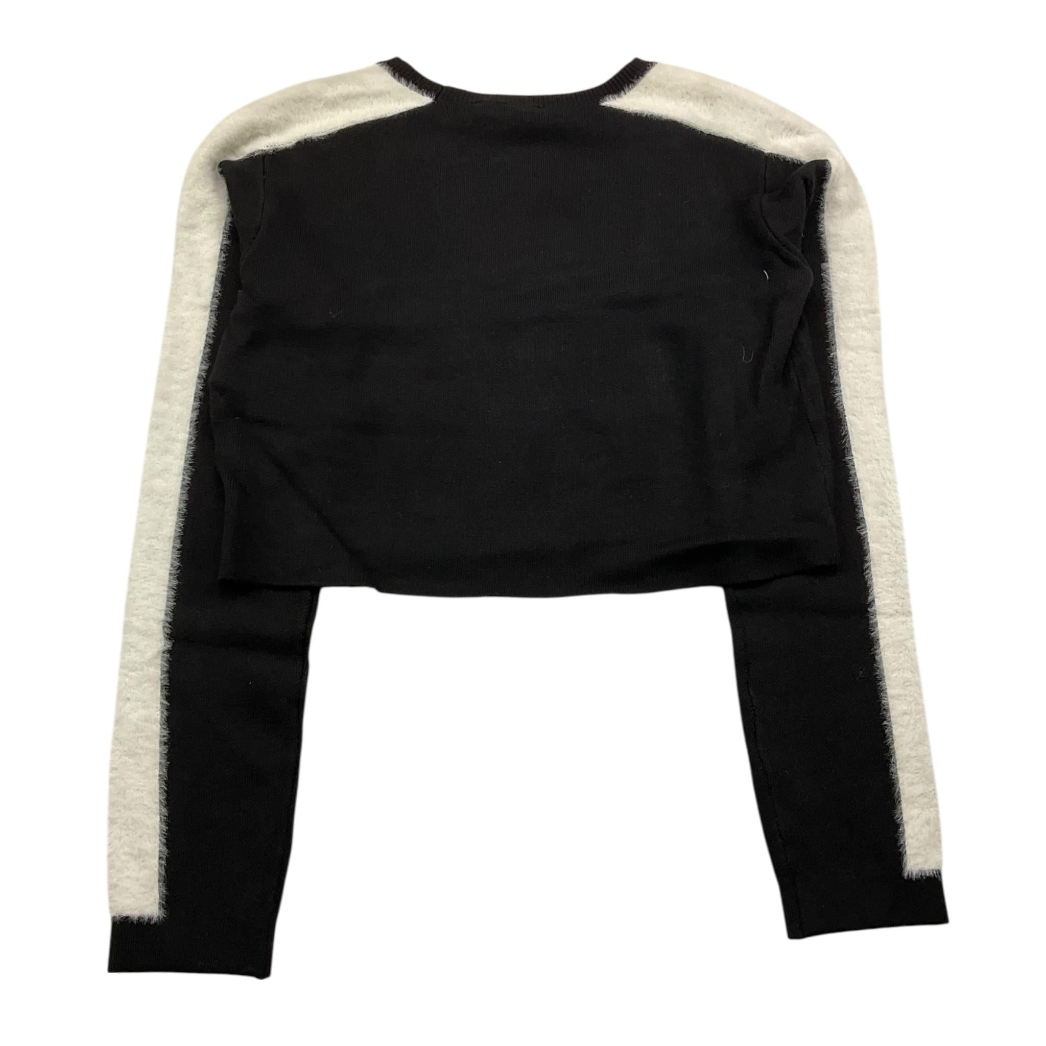 LIU JO maglia gircollo tinta unita cn profili maniche in contrasto Nero per Bambina GF4135MXX NERO LIU JO