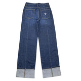 GUESS jeans tinta unita modello palazzo Blu per Bambina J4YA01D45E0 BLU GUESS