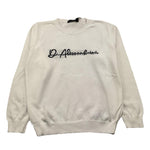 DANIELE ALESSANDRINI maglia girocollo tinta unita con stampa Bianco per Bambino 1291W00040JX BIANCO DANIELE ALESSANDRINI