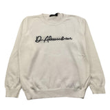 DANIELE ALESSANDRINI maglia girocollo tinta unita con stampa Bianco per Bambino 1291W00040JX BIANCO DANIELE ALESSANDRINI