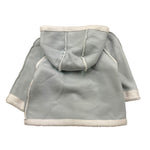 LALALU' cappotto tinta unita con bottoni e cappuccio Azzurro per Neonato GIL1N AZZURRO LALALU'