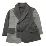 JOHN RICHMOND giacca tinta unita cn stampa in contrasto Grigio per Neonato RIA25058GC GRIGIO JOHN RICHMOND