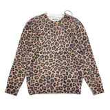 SAINT BARTH maglia tinta unita con fantasia maculata Marrone per Bambina PRC0015 MARRONE SAINT BARTH