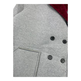 JOHN RICHMOND cappotto tinta unita con colletto in contrasto Grigio per Bambina RGA25108CP GRIGIO JOHN RICHMOND