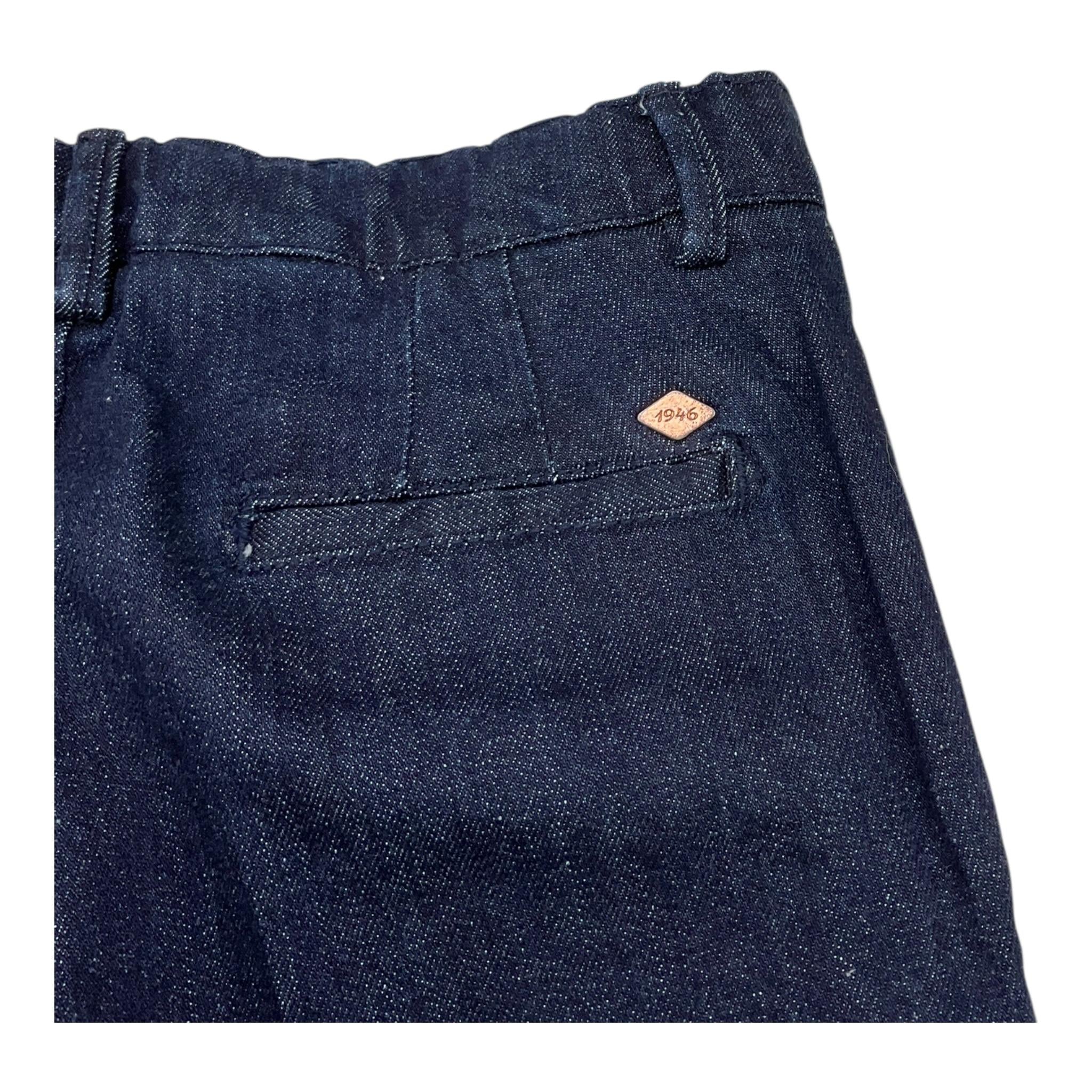 NUPKEET jeans tinta unita con girovita regolabile Blu per Bambino 04NK811 BLU NUPKEET
