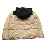 SUNS  giubbino bicolore con zip e cappuccio Nero/beige per Bambino GBS5305UX NERO/BEIGE SUNS