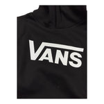 VANS felpa chiusa con cappuccio e stampa logo Nero per Bambino VN000JYEBLK NERO VANS