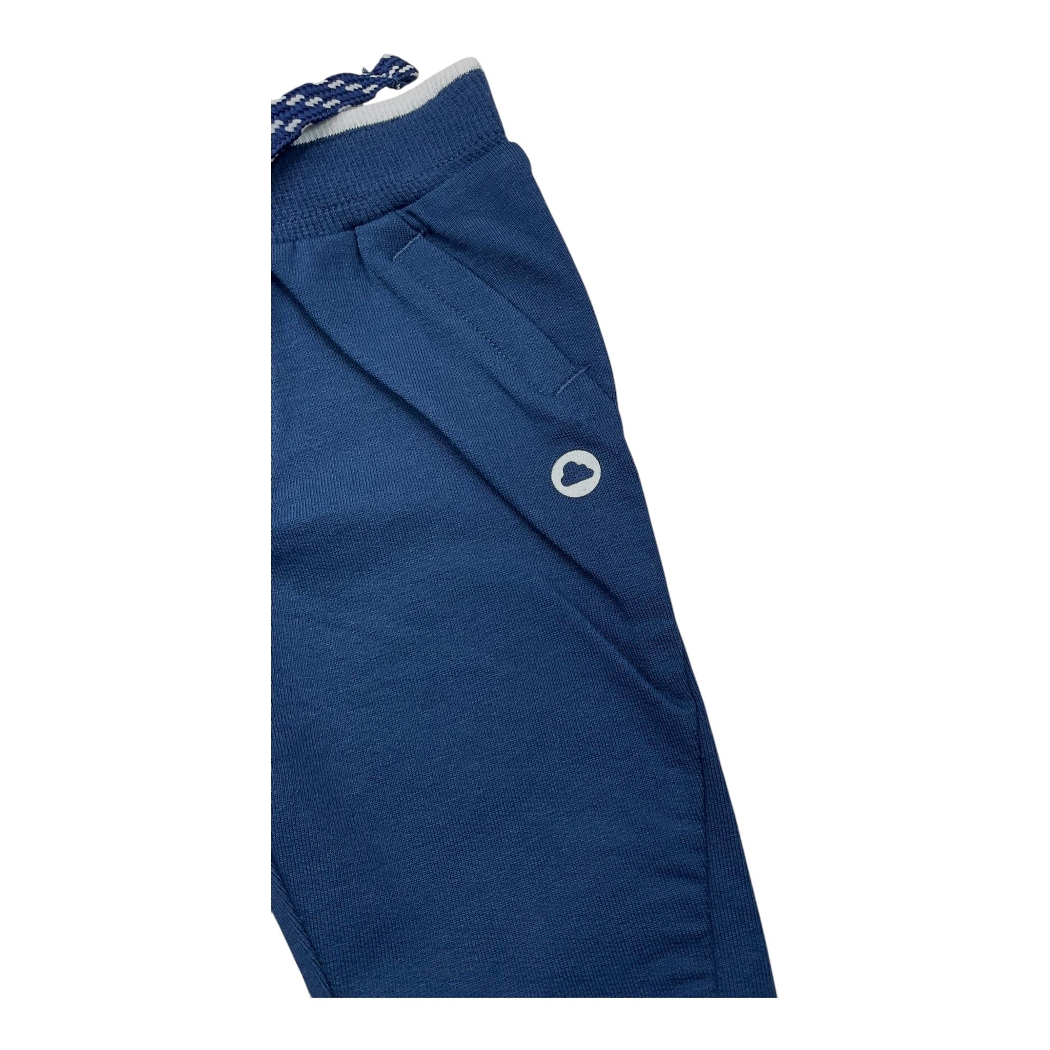 MAYORAL pantalone tuta tinta unita cn elastico in vita Blu per Neonato 1539 BLU MAYORAL