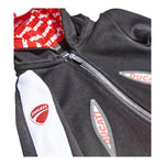 DUCATI tutina bicolore con stampa e cappuccio Nero/rosso per Neonato G6615 NERO/ROSSO DUCATI