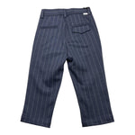 PAOLO PECORA pantalone tinta unita con fantasia a righe Blu per Neonato PP3840JN BLU PAOLO PECORA