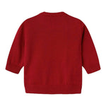 NAME IT maglia girocollo tinta unita cn applicazioni Rosso per Neonata 13234516 ROSSO NAME IT