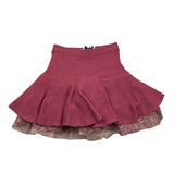 SIMONETTA gonna tinta unita con tulle Viola per Bambina ST7A11 VIOLA SIMONETTA