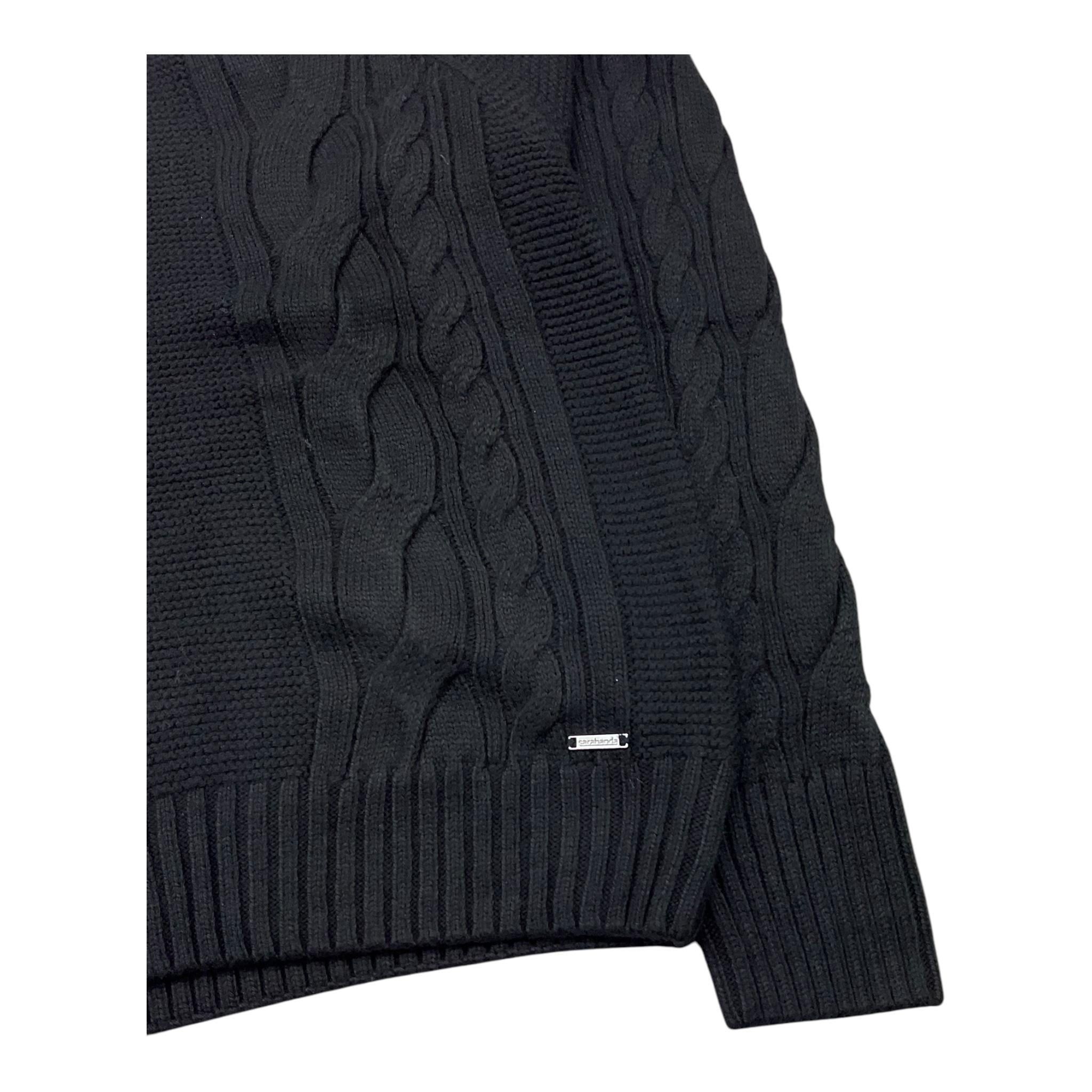 SARABANDA maglia girocollo tinta unita Nero per Bambina 07732 NERO SARABANDA
