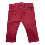 GUESS pantalone tinta unita con girovita regolabile Bordeaux per Neonato N3YB05 BORDEAUX GUESS