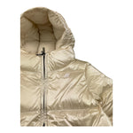 K-WAY giubbino tinta unita con cappuccio Panna per Bambina K7136QW PANNA K-WAY