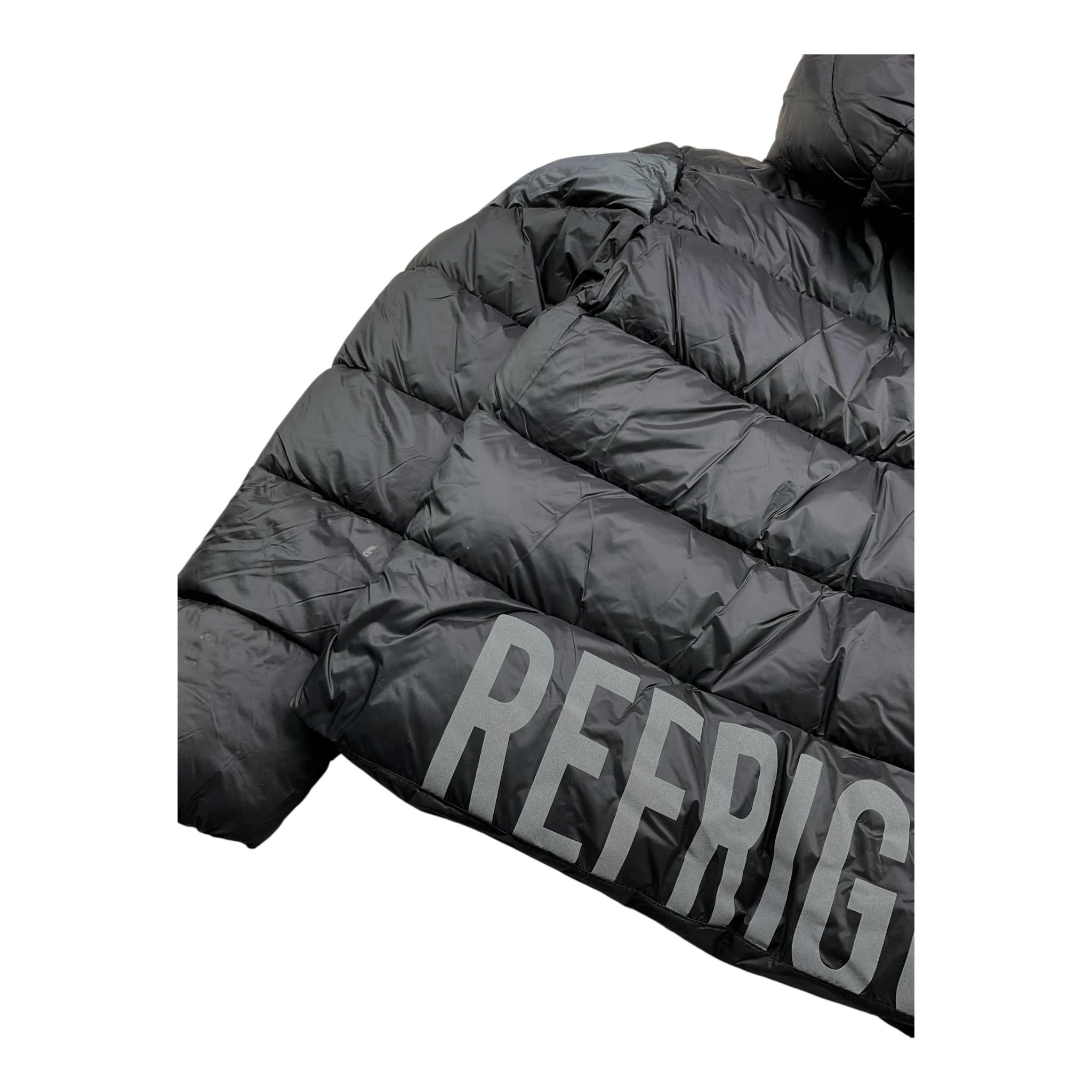 REFRIGUE giubbino tinta unita con cappuccio Nero per Bambina 2831O00008 NERO REFRIGUE