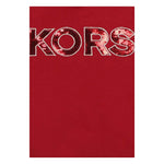 MICHAEL KORS felpa chiusa con cappuccio tinta unita  Rosso per Bambina R30150 ROSSO MICHAEL KORS