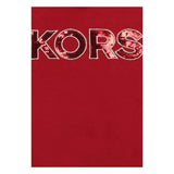 MICHAEL KORS felpa chiusa con cappuccio tinta unita  Rosso per Bambina R30150 ROSSO MICHAEL KORS
