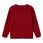 NAME IT maglia girocollo tinta unita con ricami Rosso per Bambino 13235138 ROSSO NAME IT