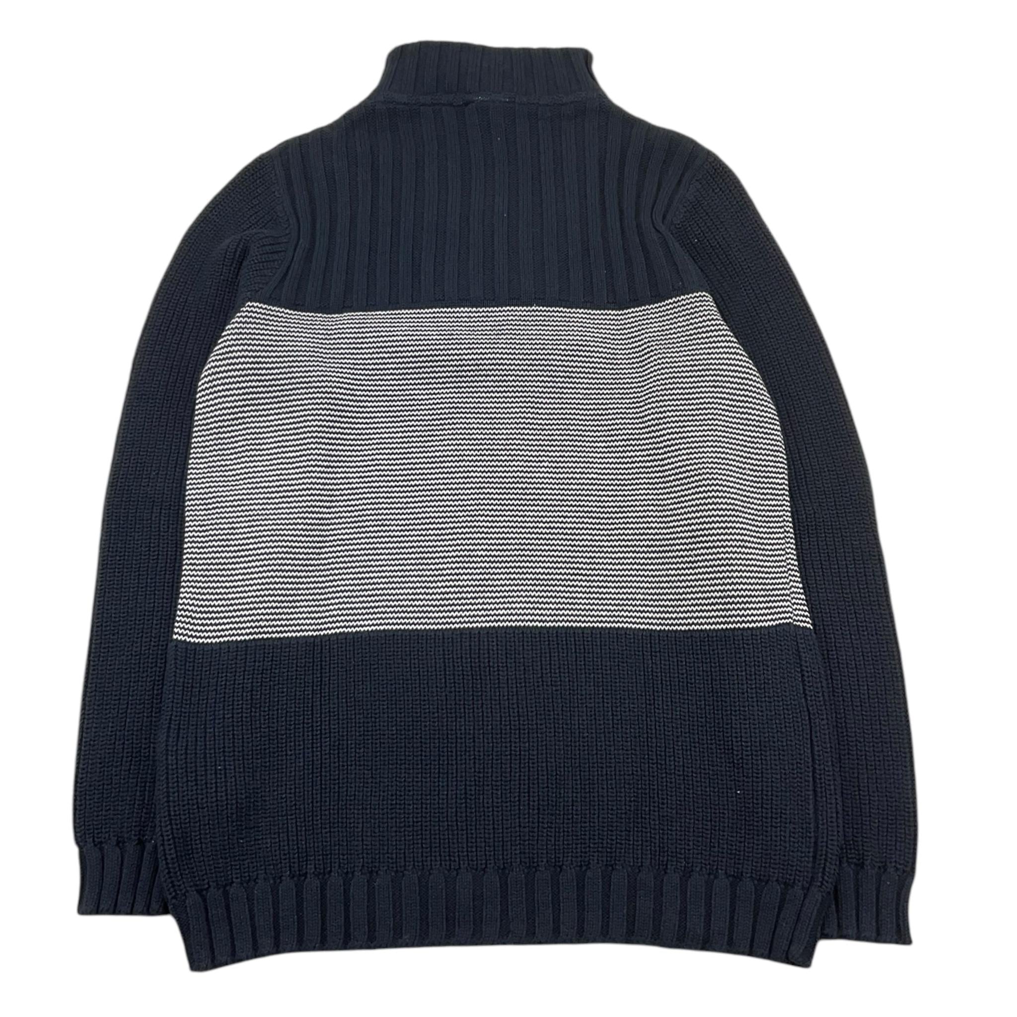 NAME.IT maglia con zip tinta unita Blu per Bambino 13169938 BLU NAME.IT