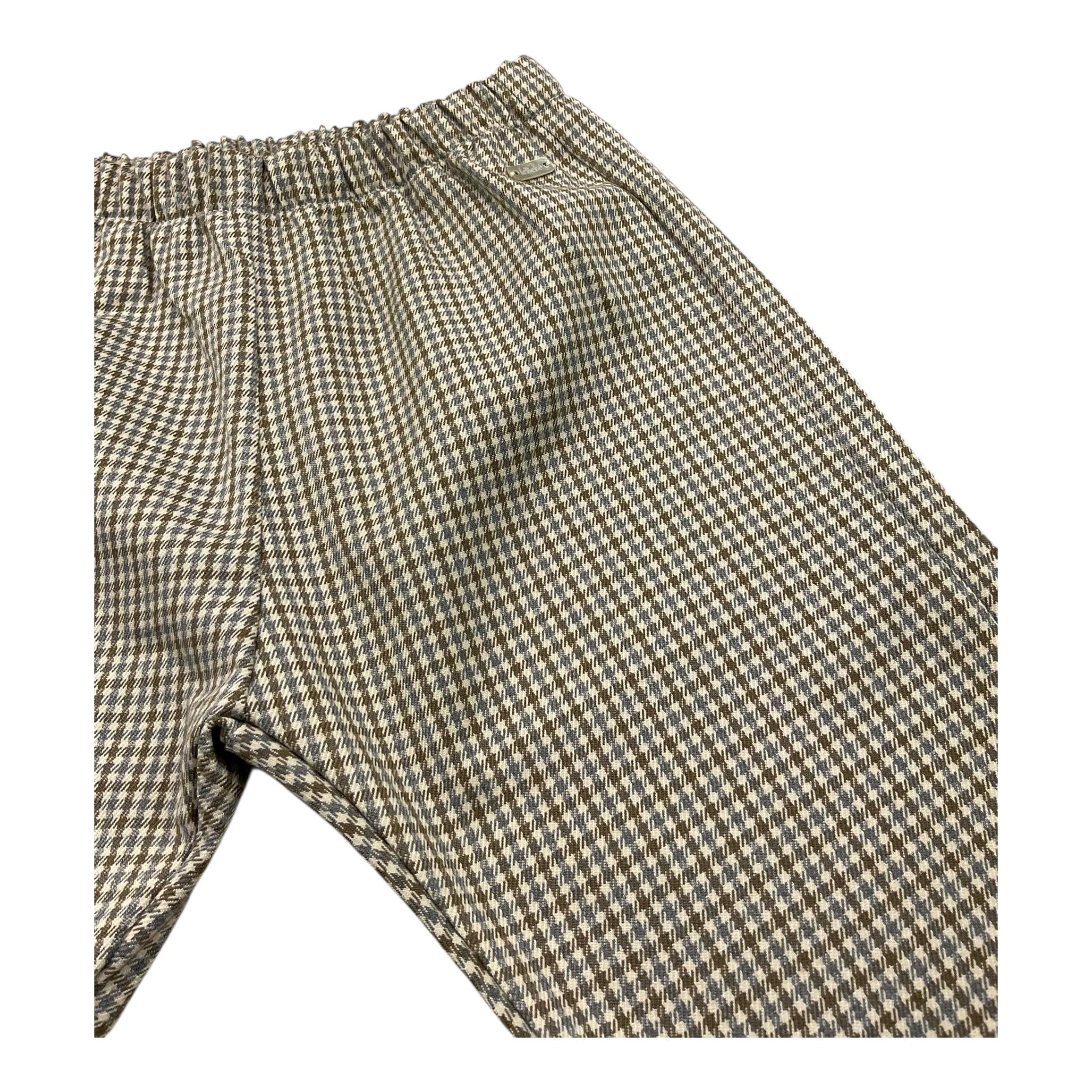 CICCINO pantalone tinta unita con microfantasia Bianco per Neonato LBB4669 BIANCO CICCINO