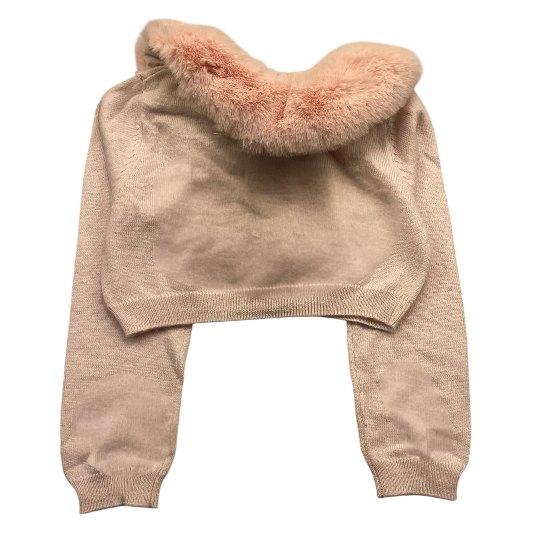 MISS BLUMARINE coprispalle tinta unita con colletto Rosa per Neonata IF3126 ROSA MISS BLUMARINE