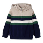 MAYORAL maglia triclore con zip e cappucci Verde per Bambino 4349 VERDE MAYORAL