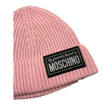 MOSCHINO cappelli tinta unita con stampa logo Rosa per Bambina HUXO2IA ROSA MOSCHINO