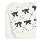 FUN & FUN maglia girocollo tinta unita cn fiocchi Bianco per Bambina FCJSW00061 BIANCO FUN & FUN