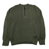 ASPESI maglia tinta unita con mezza zip Verde per Bambino F24036MAEM109 VERDE ASPESI