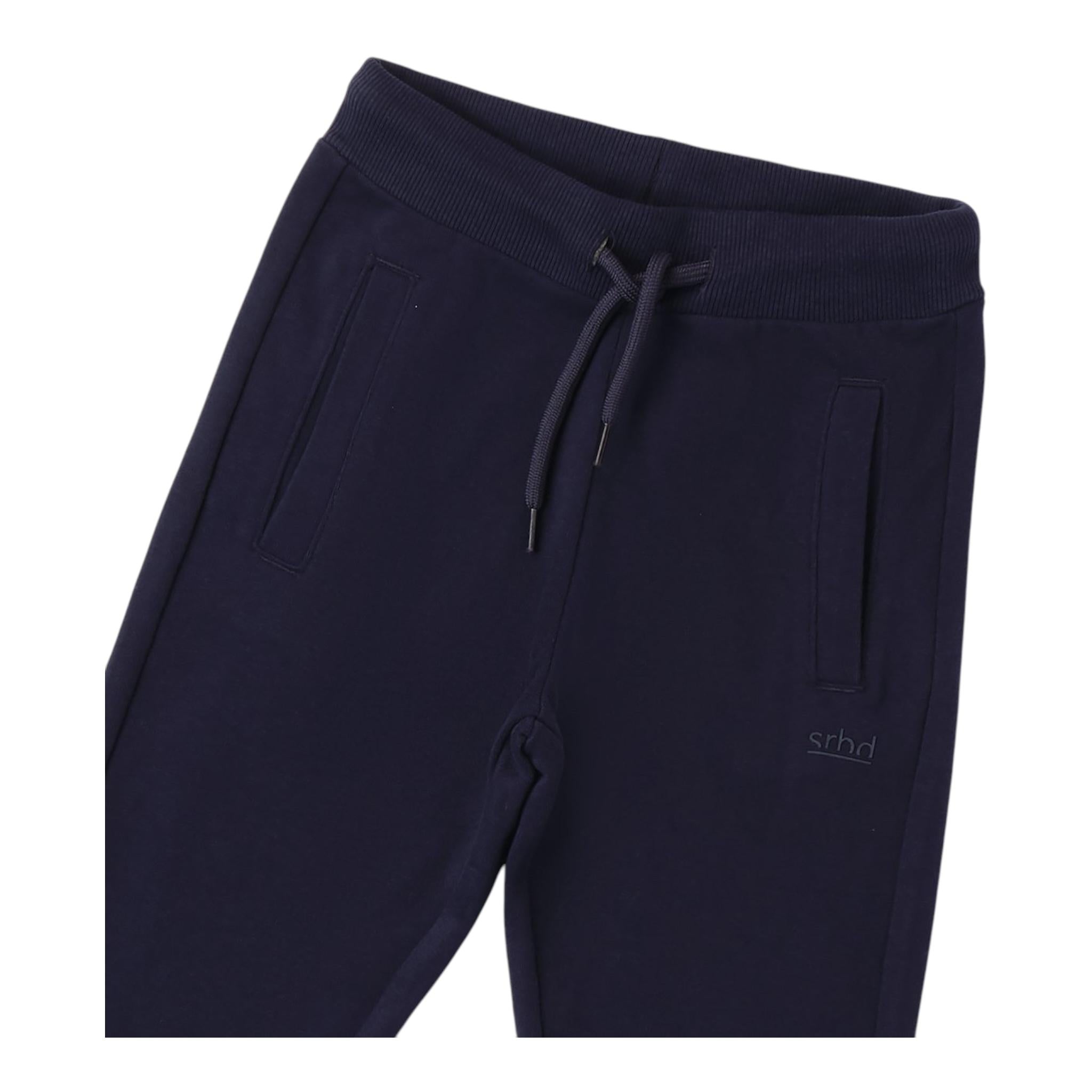 SARABANDA pantalone modello tuta tinta unita con elastico in vita Nero per Neonato X704 NERO SARABANDA