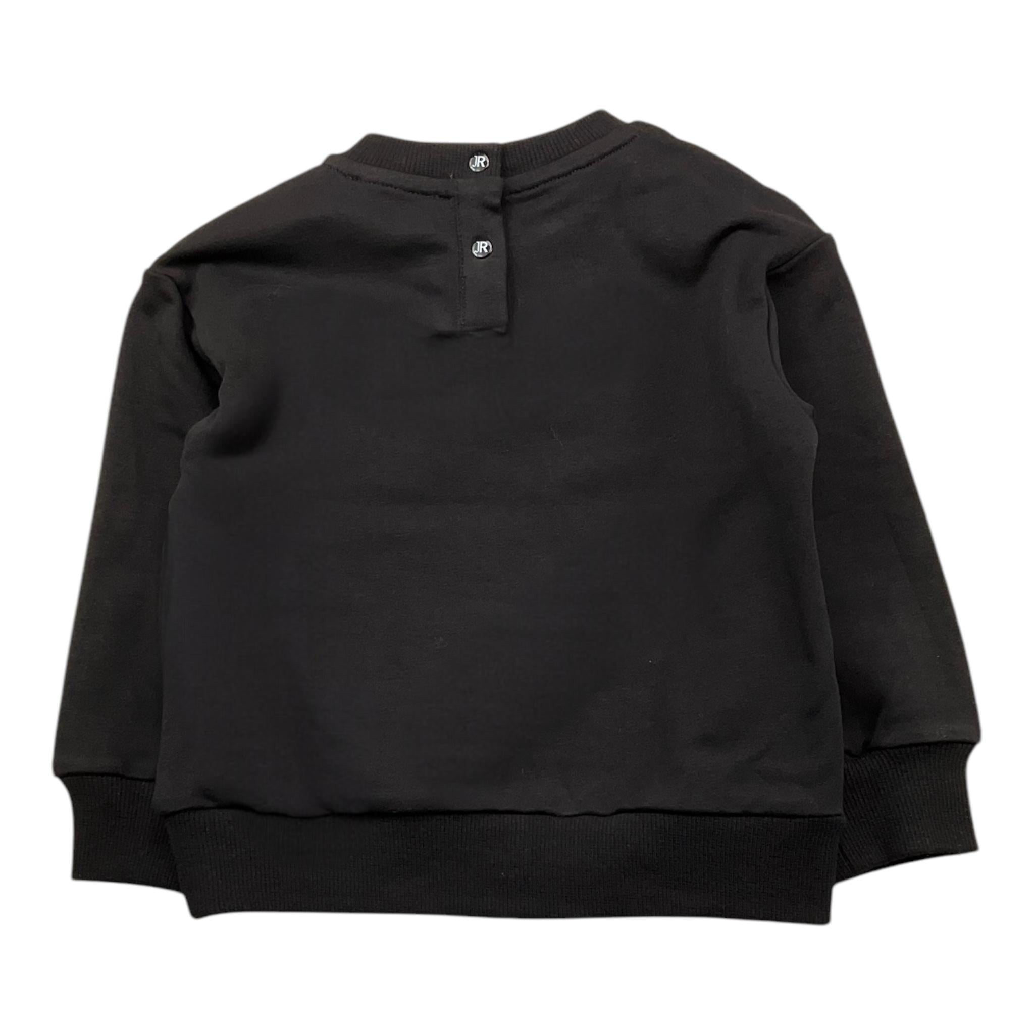 JOHN RICHMOND felpa tinta unita girocollo Nero per Neonato RIA25103FE NERO JOHN RICHMOND