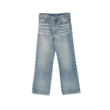 N°21 jeans tinta unita con girovita regolabile Azzurro per Bambino N21A09 AZZURRO N°21